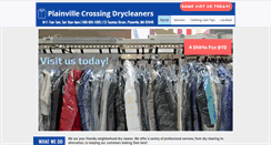 Desktop Screenshot of plainvillecrossingdrycleaners.com